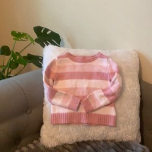 Baby Gap 3T girl’s pink stripped sweater